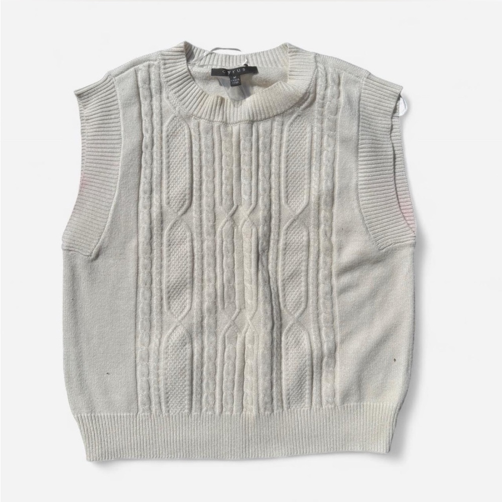 Cyrus Cream Knit Top